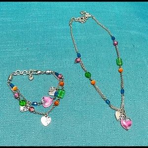 Brighton colorful heart gem set